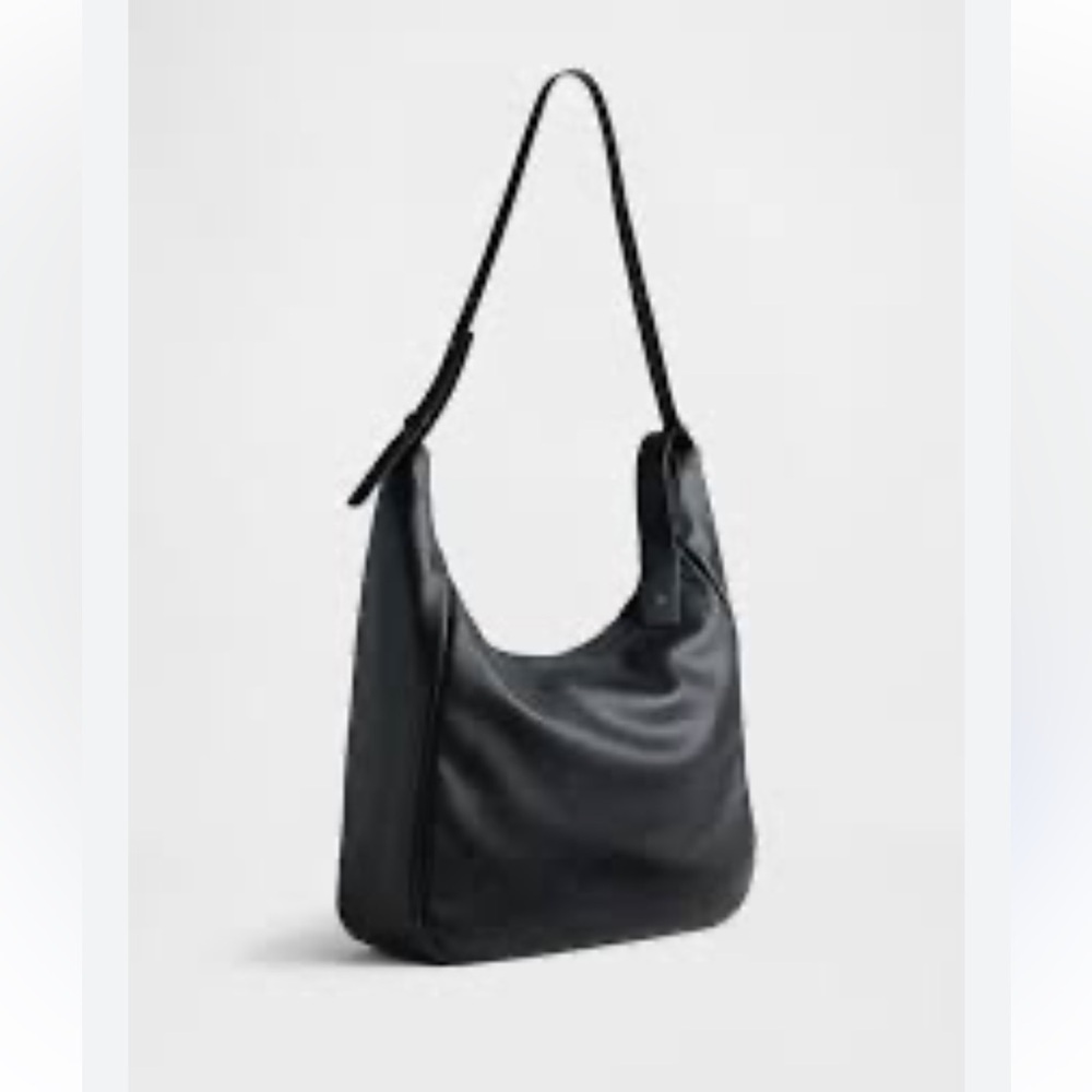 NWT Large Gap Vegan Leather Slouchy 2-Way Bag